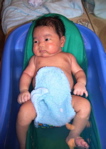 Noah in BathTub